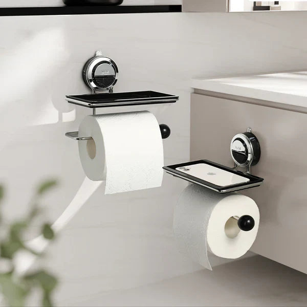 No Drilling Suction Stainless Steel Toilet Paper Holder🧻