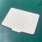 Sloped Silicone Draining Mat -Heat-Proof & Non-Slip